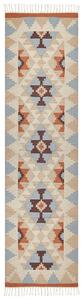 Szőnyeg DILIJAN Színes 80 x 300 cm Pamut Kilim