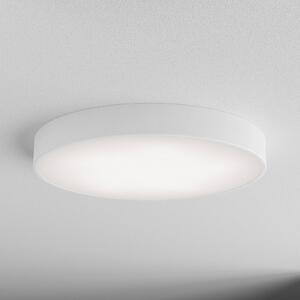 TEMAR LIGHTING Cleo mennyezeti lámpa, Ø 60 cm, IP20, fehér, fém, E27, dimmelhető, Fehér / opál, Nappali / Étkező, Modern