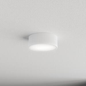TEMAR LIGHTING Cleo mennyezeti világítás, Ø 20 cm, IP54, fehér, fém, E27, dimmelhető, Fehér / opál, Fürdőszoba, fém