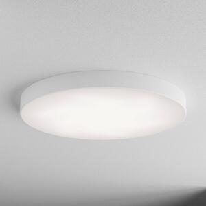 TEMAR LIGHTING Cleo mennyezeti lámpa, Ø 78 cm, IP20, fehér, fém, E27, dimmelhető, Fehér / opál, Nappali / Étkező, Modern