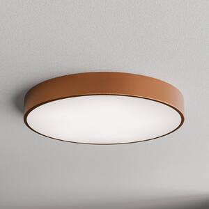 TEMAR LIGHTING Cleo 600 mennyezeti világítás, Ø 60 cm, réz, dimmelhető, Réz, Nappali / Étkező, fém