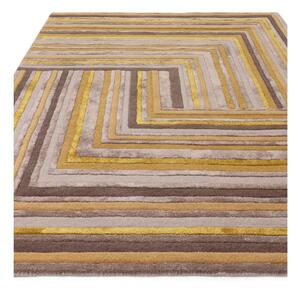 Okkersárga gyapjú szőnyeg 120x170 cm Network Gold – Asiatic Carpets