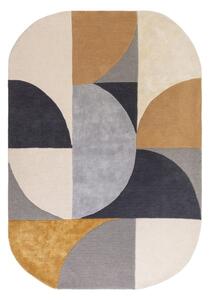 Okkersárga gyapjú szőnyeg 200x300 cm Sunset – Asiatic Carpets