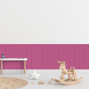 PIPPER. Textil öntapadó tapéta - Egy téglalap - Cukorka rózsaszín színű Méret: 60cm, Szín: Sötét