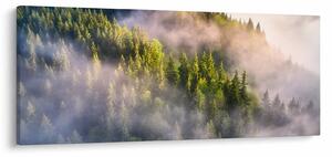 Egy hegyi táj képe (120x50 cm)