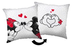 Disney Minnie, Mickey Love párna, díszpárna 40*40 cm