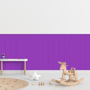 PIPPER. Textil öntapadó tapéta - Egy téglalap - Lila színű Méret: 100cm, Szín: Sötét