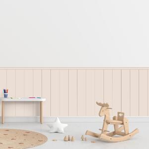 PIPPER. Textil öntapadó tapéta - Egy téglalap - Barna színű Méret: 80cm, Szín: Sápadt