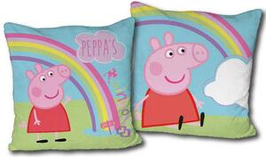 Peppa malac Rainbow párna, díszpárna 40*40 cm