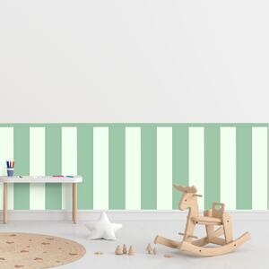 PIPPER. Textil öntapadó tapéta - Egy téglalap - Menta színű Méret: 80cm, Szín: Kombináció