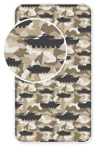 Tank Camouflage gumis lepedő 90x200 cm