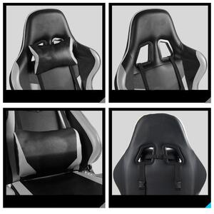 Gamer szék több színben - pro-szürke