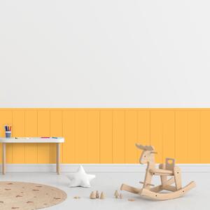 PIPPER. Textil öntapadó tapéta - Egy téglalap - Sárga szín Méret: 60cm, Szín: Sötét
