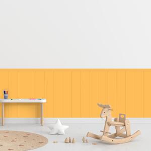 PIPPER. Textil öntapadó tapéta - Egy téglalap - Sárga szín Méret: 80cm, Szín: Sötét