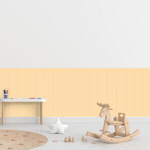 PIPPER. Textil öntapadó tapéta - Egy téglalap - Sárga szín Méret: 80cm, Szín: Sápadt