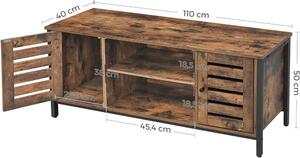 TV szekrény / TV állvány - Vasagle Loft - 110 cm