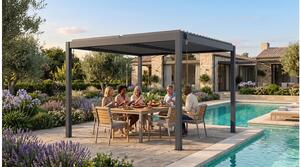 Bioklimatikus pergola LANITPLAST BASIC 3x3 m LG4292