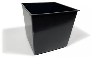 Fekete elegáns fém ültetvényes LOFT FIORINO 42X22X50 cm