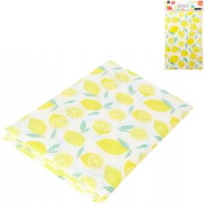 PVC asztalterítő LEMON 130x180 cm, sárga