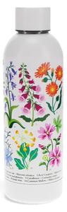 Fehér rozsdamentes acél ivópalack 500 ml Wild Flowers – Rex London