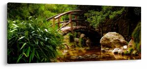 Kép - Híd a folyón (120x50 cm)