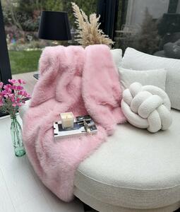 Aberto Design kanapé pléd Pink Lolita - Rózsaszín - 150