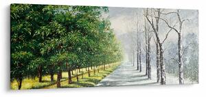 Kép - Tél versus nyár (120x50 cm)