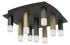 EGLO , 39905 , ESTANTERIOS , mennyezeti lámpa , 3000 K , LED , 9X3,1W , Yes , IP20 , szatinált