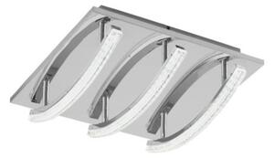 EGLO , 96094 , PERTINI , mennyezeti lámpa , 3000 K , LED , 3X4,2W , IP20 , átlátszó