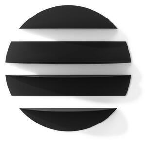 Umbra Solis Fém Fali Polcrendszer Fekete