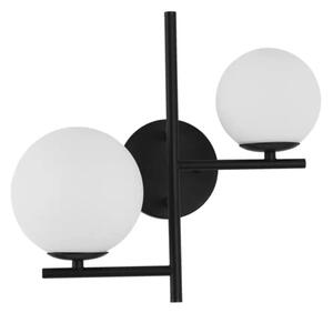 Elegáns fali lámpa 25W belső térbe fekete