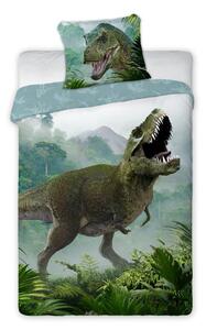 Dinoszaurusz T-Rex Forest ágyneműhuzat 140×200cm, 70×90 cm