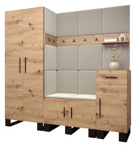 Előszobabútor Amanda 1 (artisan tölgy + bézs)