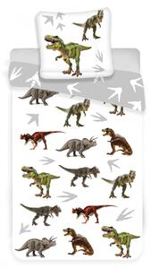 Dinoszaurusz gyerek ágyneműhuzat 100×135cm, 40×60 cm