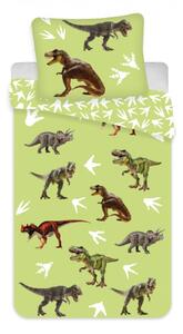 Dinoszaurusz Green gyerek ágyneműhuzat 100×135cm, 40×60 cm