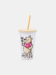 Sinsay - Többször használható pohár szívószállal Winnie the Pooh - többszínű