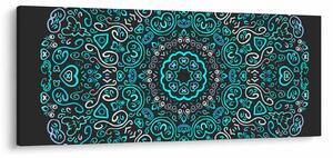 A díszítő absztrakció képe (120x50 cm)