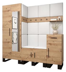 Előszobabútor Amanda 13 (artisan tölgy + fehér)