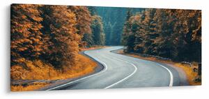 Kép - Kanyargós út (120x50 cm)