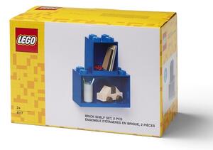 Brick falipolc, 2 darabos szett, többféle - LEGO Szín: bílá