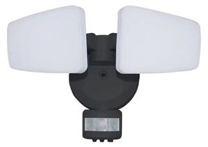 NEDES LED Kültéri reflektor érzékelővel LED/24W/230V 3000/4000/6000K IP54 fekete ND3873