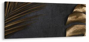 Kép arany levelekkel (120x50 cm)