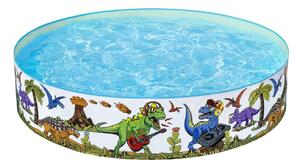 Gyermek kerti medence dinoszaurusz 183 x 38 cm bestway 55022