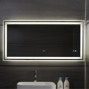 AQUAMARIN Fürdőszobatükör LED 33 W 120 x 60 cm