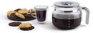 50-es évekbeli, Retro stílusú kávéfőző filteres kávéra 1,4l., 10 csésze, piros - SMEG