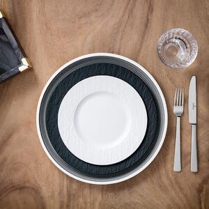 Desszert tányér, Manufacture Rock blanc kollekció - Villeroy & Boch