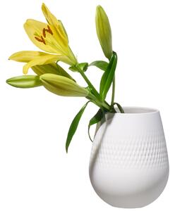 Carré váza, kicsi, Manufacture Collier blanc kollekció - Villeroy & Boch