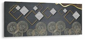 Az absztrakció képe (120x50 cm)