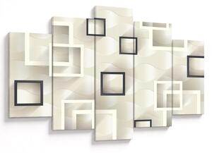Geometriai absztrakt kép (150x105 cm)