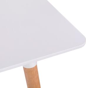 ELLE fehér étkezőasztal 120x80